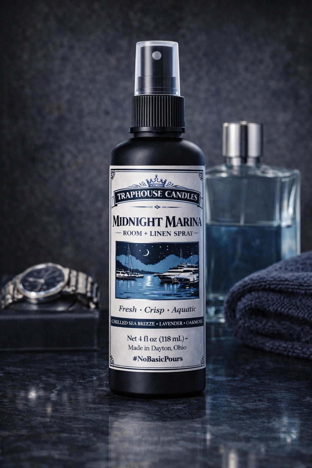 Midnight Marina – Room + Linen Spray