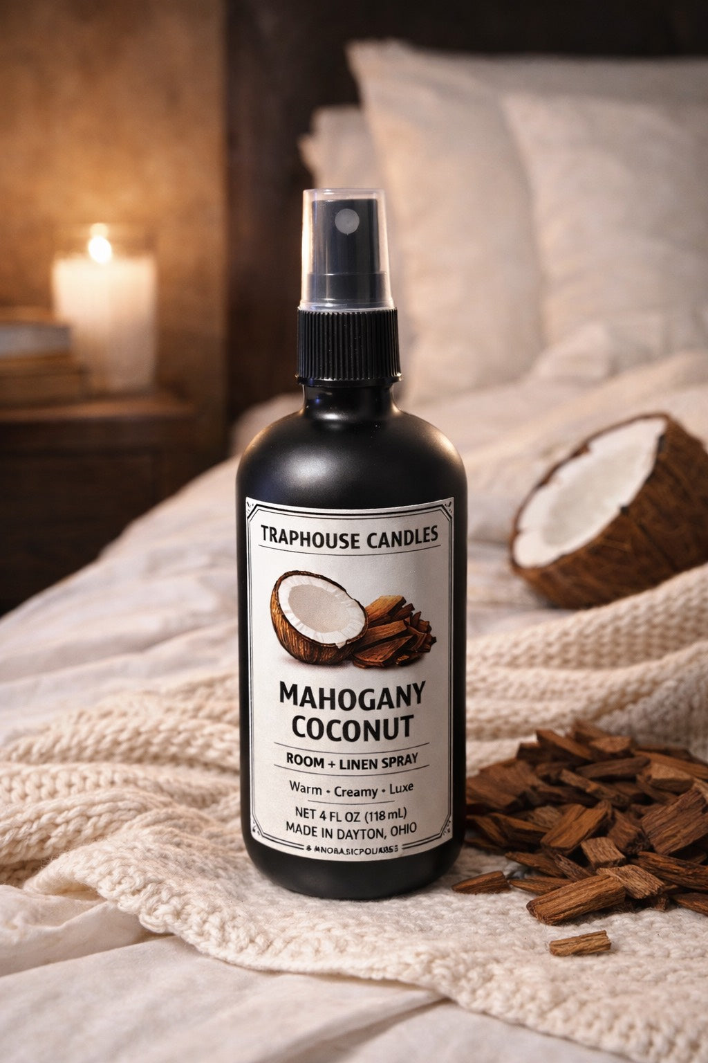 Mahogany Coconut - Room and Linen Spray