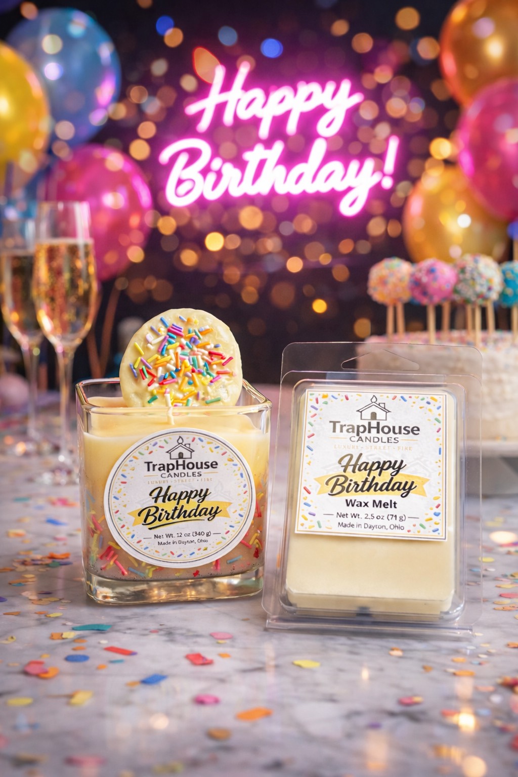 HAPPY BIRTHDAY CANDLE