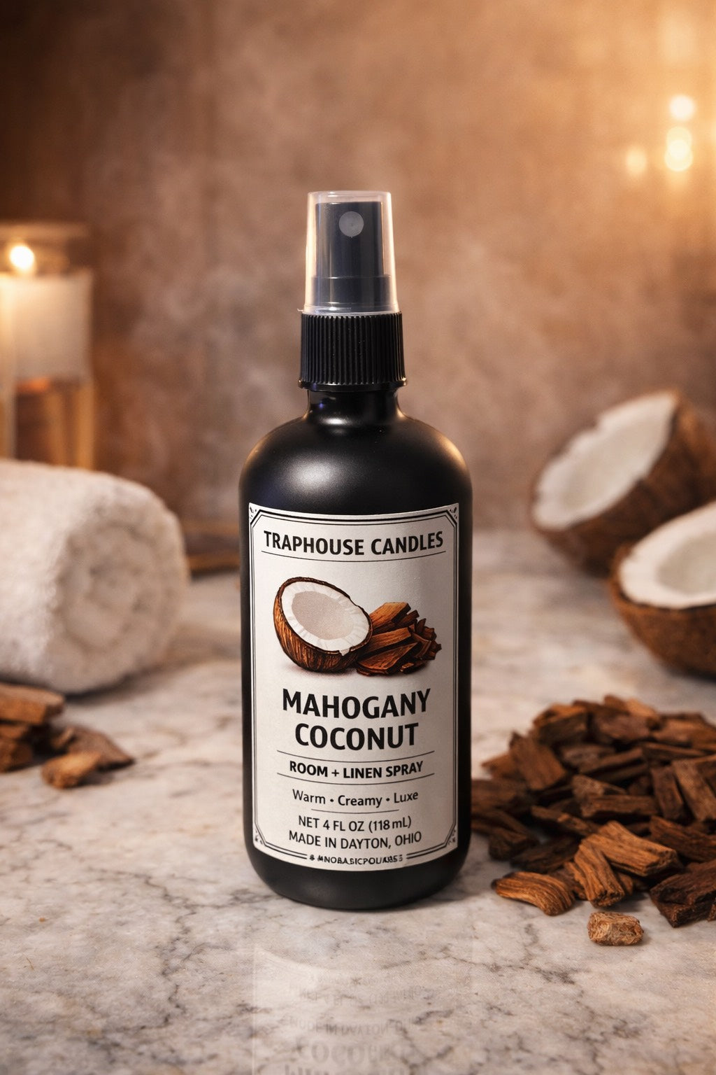 Mahogany Coconut - Room and Linen Spray