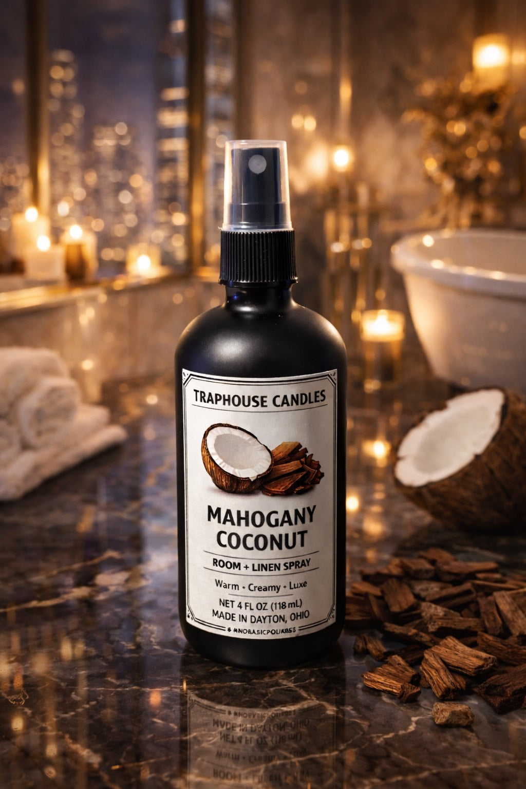 Mahogany Coconut - Room and Linen Spray